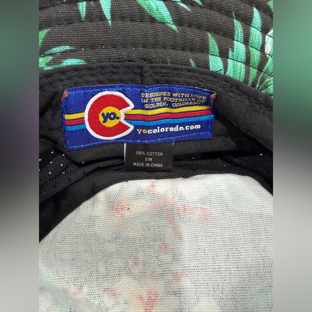 Yo Colorado Adventure River Hats S/M Yampa Print NWT Bucket 30+ UPF - Picture 5 of 7